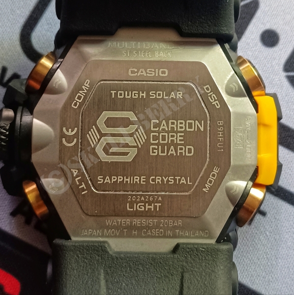 CASIO G-SHOCK CARBON MUDMASTER GWG-2000 - Picture 12 of 12